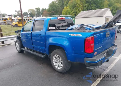 2021 Chevrolet Colorado 4Wd Short Box Lt from USA, damaged, VIN 1GCGTCEN2M1198141